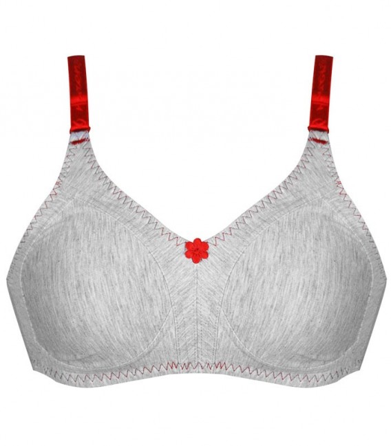 سوتین نخی (ملانژ) پانیذ Paniz کد 66363 قرمز