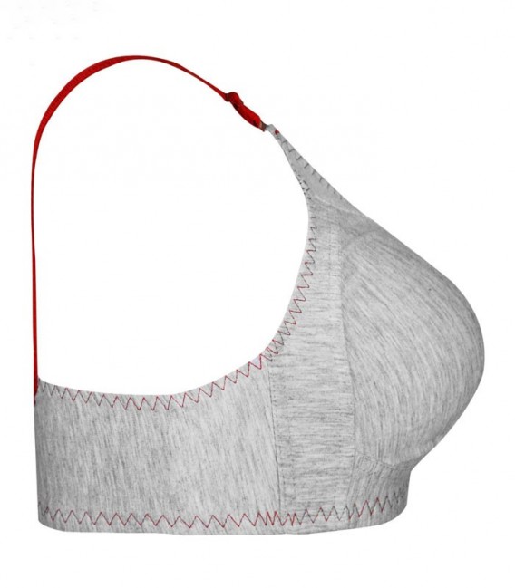 سوتین نخی (ملانژ) پانیذ Paniz کد 66363 قرمز