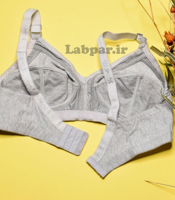 سوتین نخی ملانژ پانیذ Paniz سایز بزرگ کد 77383